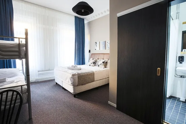 غرفة عائلية بسرير بطابقين وسرير كوين، Hotel Hotorget, BW Signature Collection 4/7