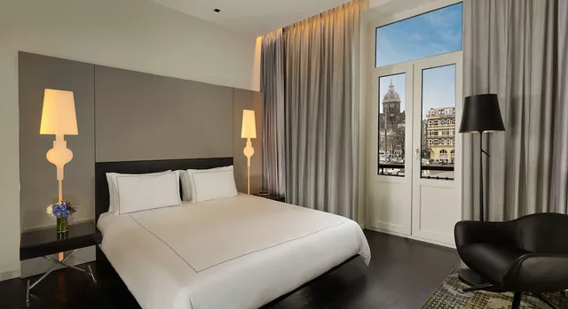 غرفة سوبيريور بسرير كينج بإطلالة على القناة، Park Plaza Victoria Amsterdam Hotel 3/9