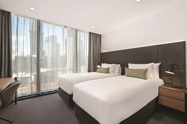 Yarra, Family, King and Twin Beds, River View، Vibe Hotel Melbourne 9/10