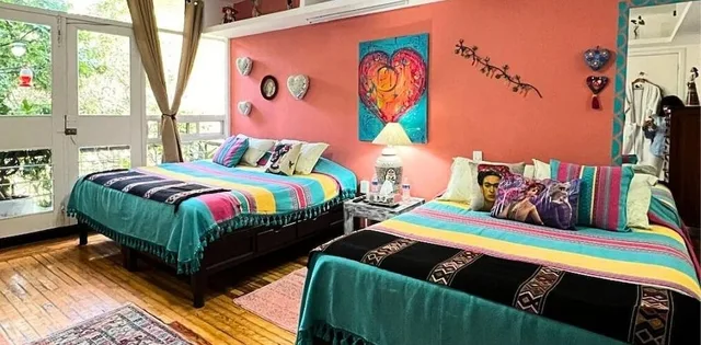 شقة بسريرين كينج وسريرين كوين مع أريكة يُسمح فيها بالحيوانات الأليفة، Casa ITZAE B&B 7/10