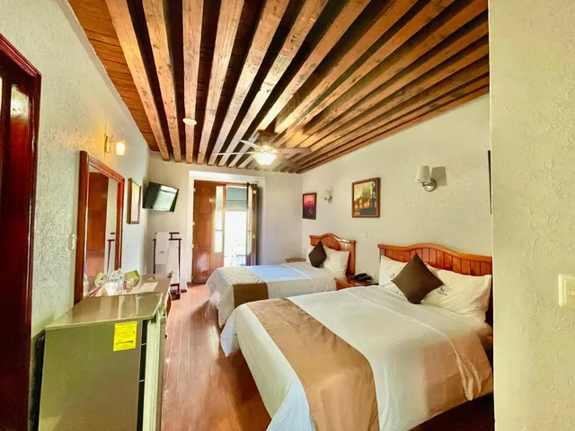 Classic, Quadruple, Street View, Hotel Puebla Plaza 4/6