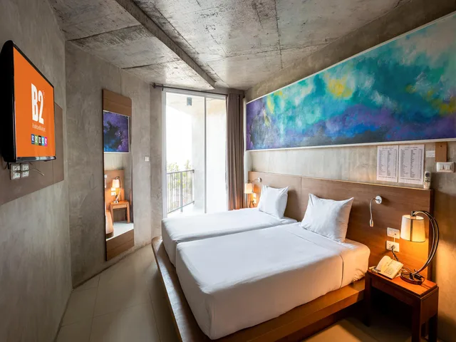 غرفة سوبيريور بإطلالة على الحديقة، B2 Sea View Pattaya Boutique Budget Hotel 2/2