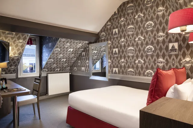 غرفة قياسية بسرير مزدوج، Elysees Hotel 4/7