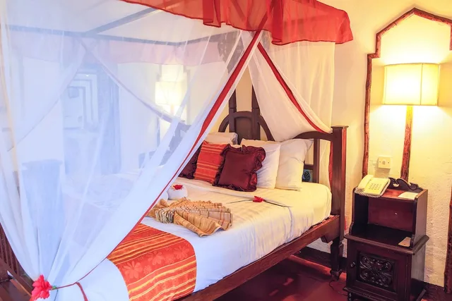 غرفة ديلوكس بسرير مزدوج بإطلالة على الحديقة، Zanzibar Beach Resort 2/3