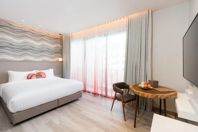 غرفة سوبيريور بسرير مزدوج أو سريرين منفصلين بإطلالة على المدينة، Maven Stylish Hua Hin 3/7