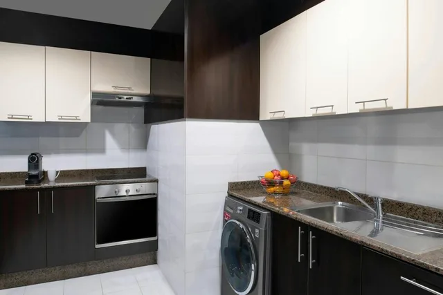 شقة ديلوكس بسرير كينج وسريرين منفصلين بغرفتي نوم، Marriott Executive Apartments City Center Doha 8/8