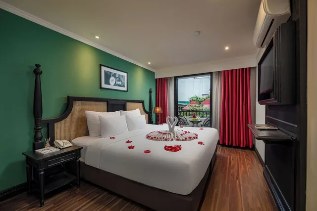 غرفة ديلوكس بسريرين منفصلين، Hanoi Ancient Paradise Hotel (ex Hanoi Old Town Hotel) 1/7