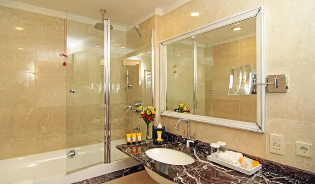 غرفة مزدوجة بريميوم بسرير كينج، Orion Hotel Bishkek 3/3