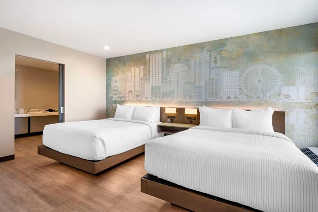 غرفة بسريرين كوين، Cambria Hotel Orlando Universal Blvd 5/9