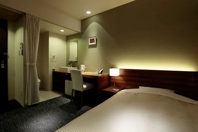 سكن مشترك للرجال مفردة بسرير مزدوج، Candeo Hotels Kikuyo 3/3