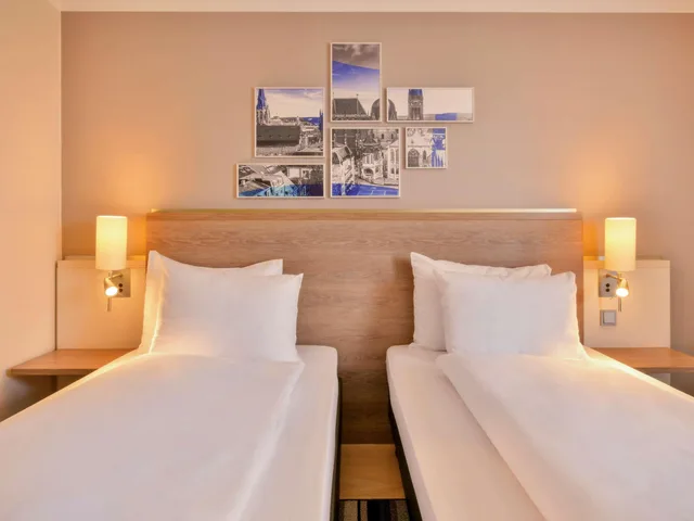 غرفة ديلوكس بسرير مزدوج أو سريرين منفصلين، Mercure Hotel Aachen Europaplatz 2/5