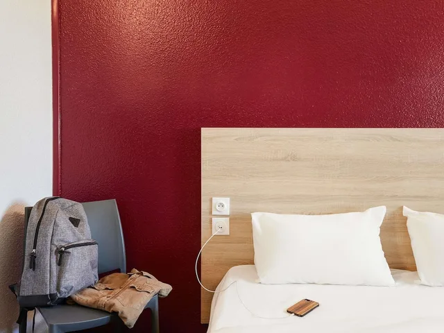 Tande, Double Bed, Shared Bathroom، hotelF1 La Rochelle Angoulins 7/7