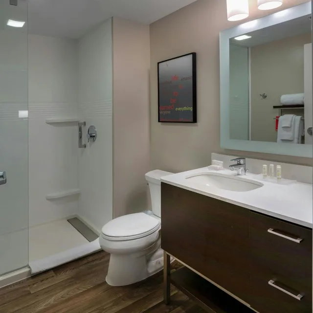 استوديو بسرير كينج مع أريكة بحوض استحمام لذوي الإعاقة، TownePlace Suites by Marriott Milwaukee Oak Creek 3/5