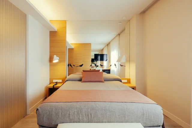 غرفة قياسية مفردة بسرير مزدوج، Park Hotel Barcelona 4/8