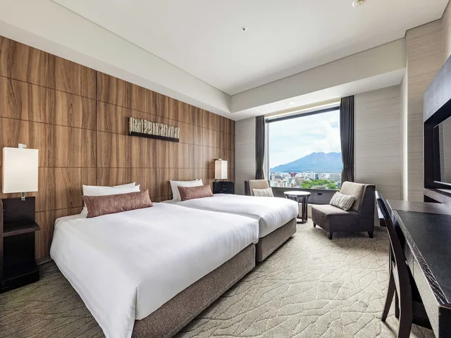 Room, Twin Beds, Solaria Nishitetsu Hotel Kagoshima 9/13