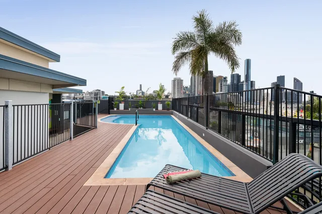 غرفة مفردة بسرير مزدوج، YHA Brisbane City 1/1