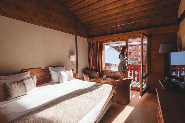 بنتهاوس بسريرين كينج بـ4 غرف نوم، Hotel Mont Vallon Meribel 2/10