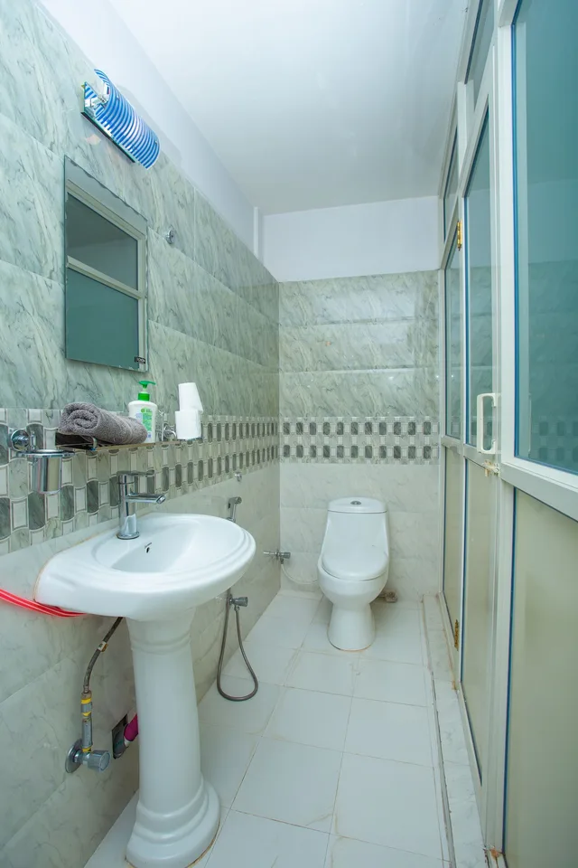 غرفة ديلوكس بسرير مزدوج بغرفتي نوم، The Boudha Inn 10/10