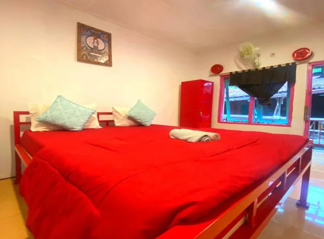 غرفة بسرير مزدوج بحمام مشترك، La Boheme Bajo - Hostel 1/3