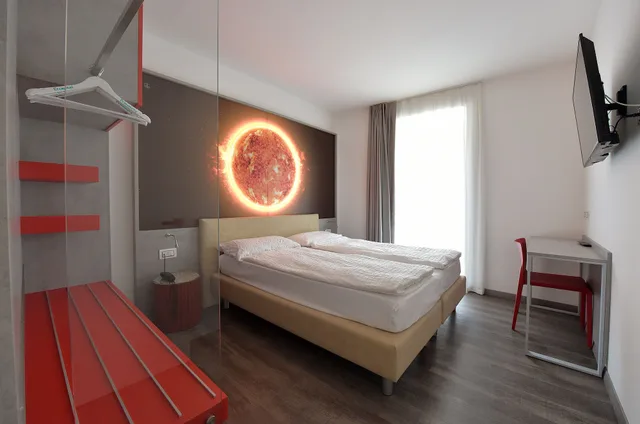 شقة تنفيذية بسريرين مزدوجين مع أريكة، Ecohotel Primavera 2/10