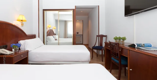 غرفة قياسية مفردة بسرير مزدوج، Principe de Asturias Hotel 3/5