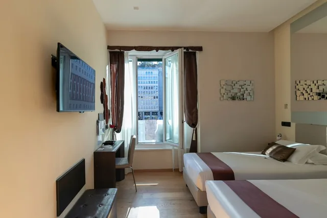غرفة كلاسيكية بسرير كوين، Aiello Rooms - San Babila 3/10
