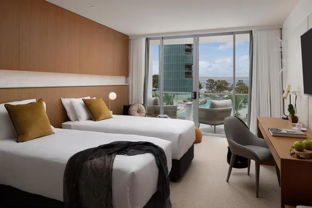 Resort, Twin Beds, Pool View، Crystalbrook Riley 1/3