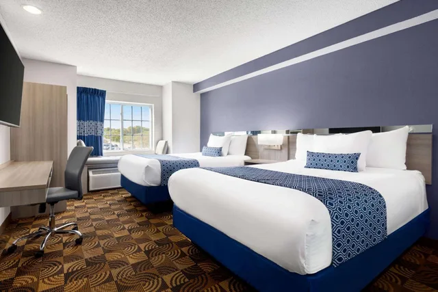 غرفة ديلوكس بسرير كوين لذوي الإعاقة، Microtel Inn Suites By Wyndham Lincoln 1/8