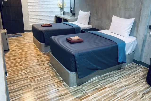 غرفة ديلوكس بسريرين منفصلين، The Loft At Chiangrai 1/10