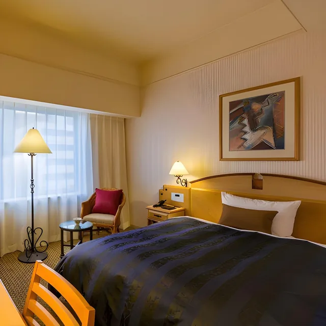 Single, King Bed, Hotel Resol Sapporo Nakajimakouen 1/2