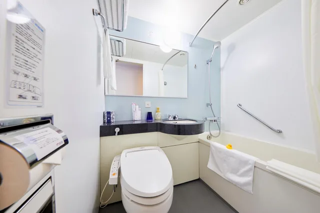 غرفة صغيرة بسرير مزدوج للمدخنين، KOKO HOTEL Kobe Shin-Nagata 6/6