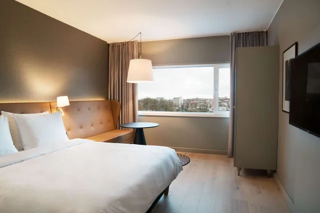 غرفة بريميوم بانورامية بسريرين منفصلين بإطلالة، Radisson Blu Atlantic Stavanger 3/10