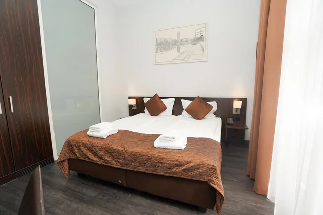 جناح عائلي بأربعة أسرّة بغرفتي نوم، The Atrium Hotel 1/1