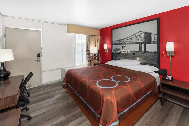 غرفة بسرير كوين لذوي الإعاقة، Super 8 by Wyndham Baton Rouge/I-10 3/7