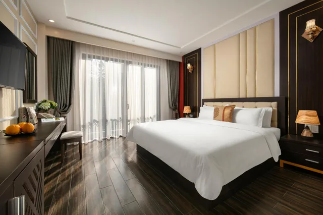 غرفة ديلوكس بسرير مزدوج، Sapa Green Hotel 1/1