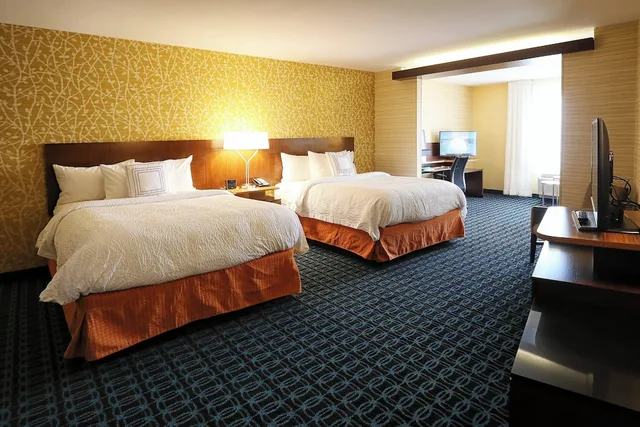 استوديو بسريرين كوين مع أريكة، Fairfield Inn Suites By Marriott Madison Verona 1/1
