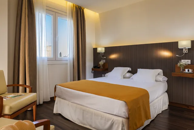 غرفة بسريرين منفصلين، Hotel de Francia Y Paris 1/2