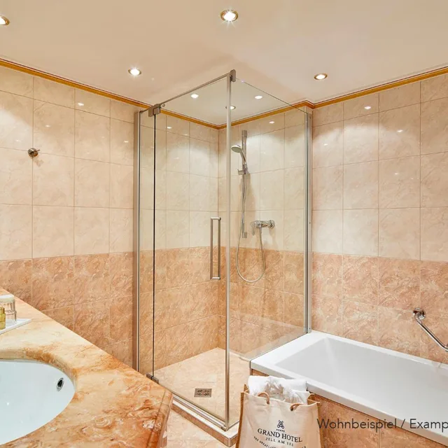 غرفة سوبيريور بسرير مزدوج بشرفة، Grand Hotel Zell Am See 4/4