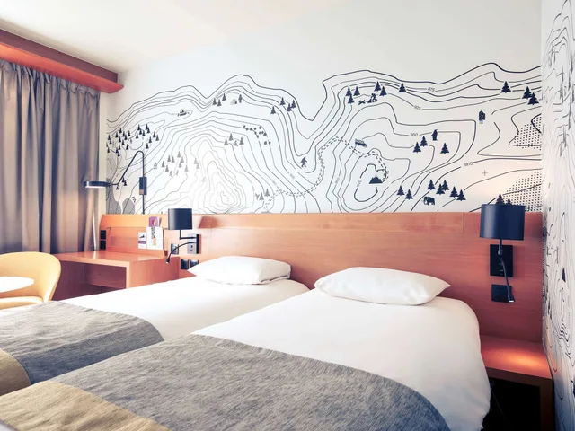 غرفة قياسية بسريرين منفصلين، Mercure Grenoble Centre Alpotel 6/10