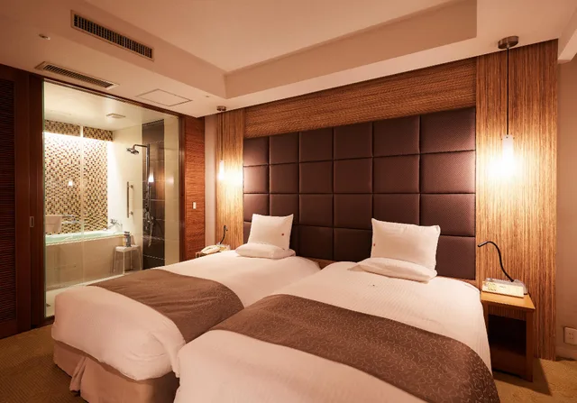 Semi Room, Pacific, Suite, 2 Semi Double Beds، Pacific Hotel Okinawa 1/1