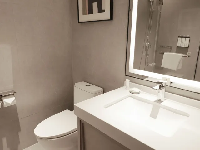 غرفة بسريرين منفصلين بإطلالة على الحديقة مع أريكة، Hyatt Place Nanjing Xuanwu 4/5