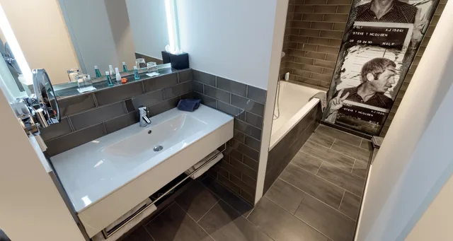 غرفة متصلة عائلية بسريرين مزدوجين، V8 Hotel Motorworld Region Stuttgart, BW Premier Collection 6/7