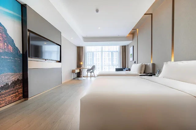 Jimu, Twin Beds, Atour Hotel Changzhi High Speed Railway East Station 1/1