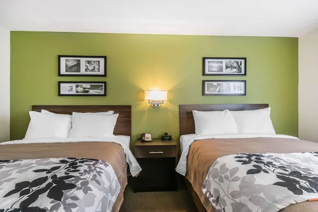 غرفة بسريرين كوين، Sleep Inn & Suites Columbia KY 5/7