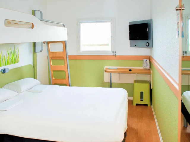 غرفة بسرير مزدوج، Ibis Budget Flers Grands Champs 2/2