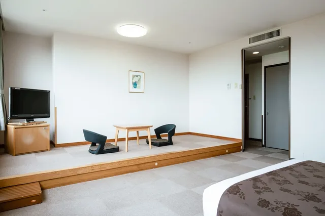 غرفة سوبيريور بسريرين منفصلين بحوض استحمام، Kamenoi Hotel Kannonji 2/2