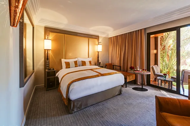 غرفة سوبيريور مزدوجة بإطلالة، Movenpick Hotel Mansour Eddahbi Marrakech 1/2