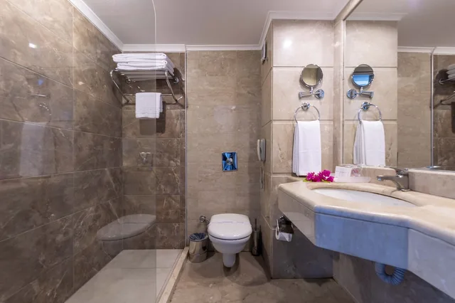 غرفة قياسية بسرير مزدوج وسرير فردي مع أريكة، Armas Labada Hotel 2/2