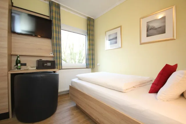 غرفة مفردة بسرير فردي، Hotel Morgensonne 3/4
