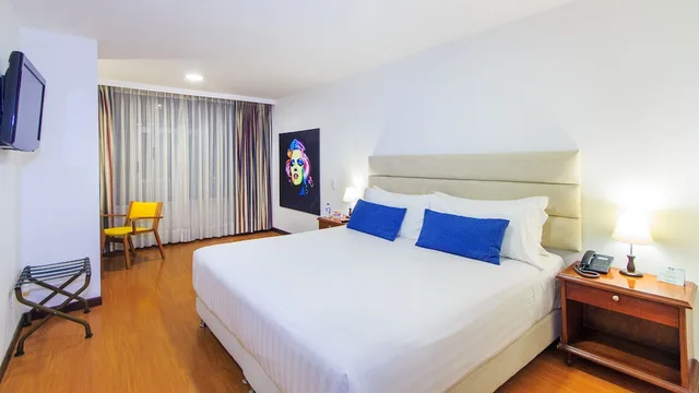 غرفة بسرير كينج، Pop Art Hotel Manizales Centro Historico 6/10